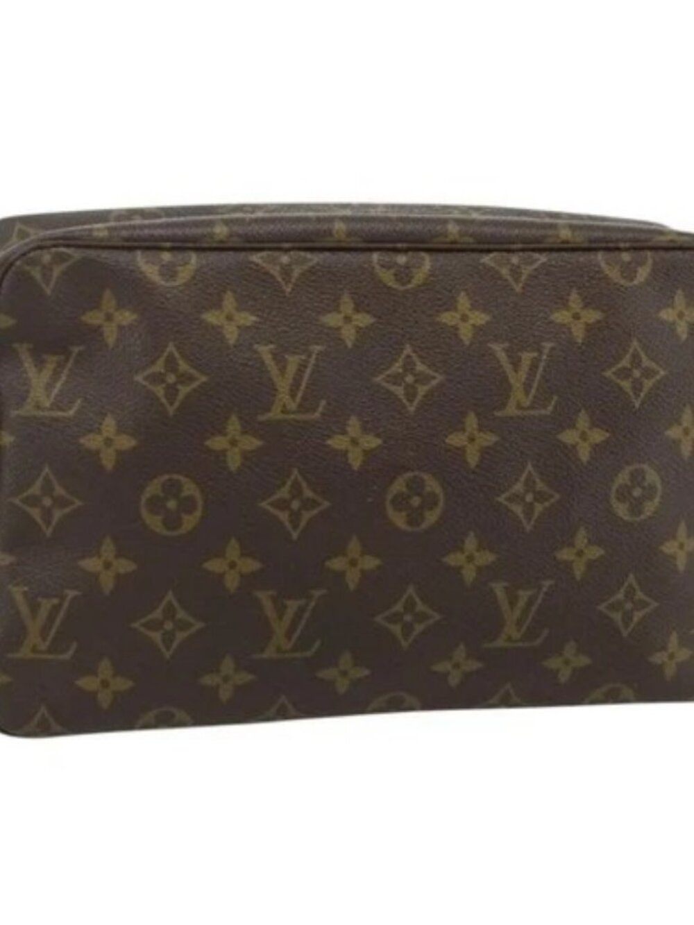LOUIS VUITTON Monogram Trousse Toilette 28 Clutch Bag M47522 LV Auth ka4332